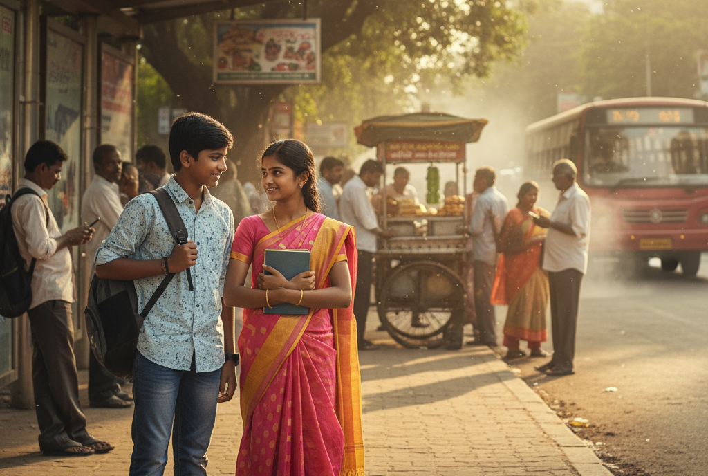 Love Story in a Bus Stop