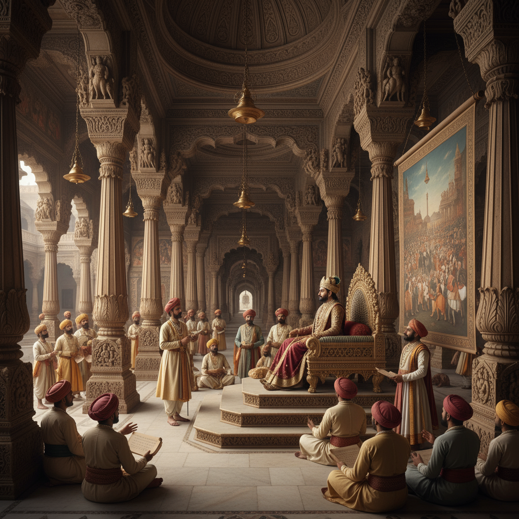 king meeting with minister