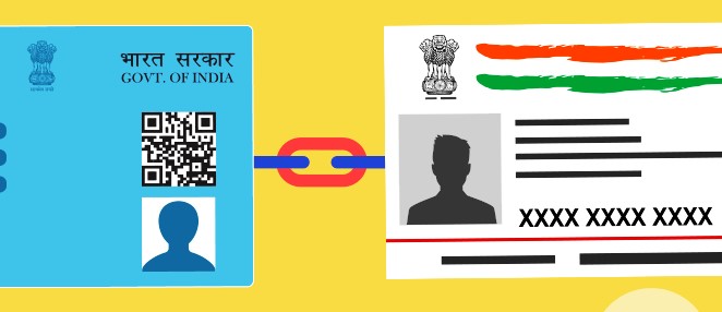 adhaar pan link